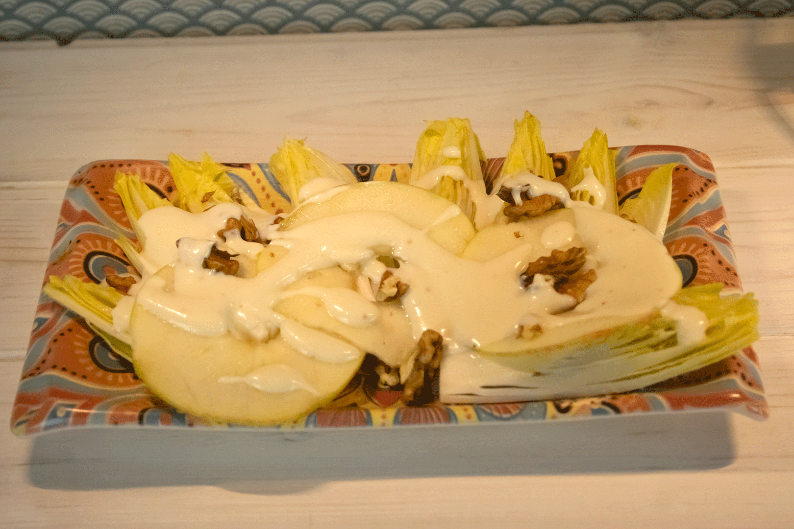 sauce salade au roquefort et fromage blanc